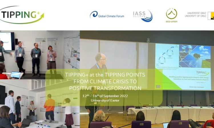 TIPPING+ at the Conference of Exeter